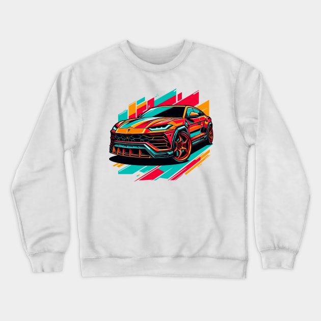 Lamborghini Urus Crewneck Sweatshirt by Vehicles-Art